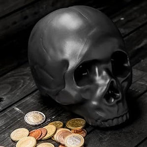 Kikkerland Skull Money Box