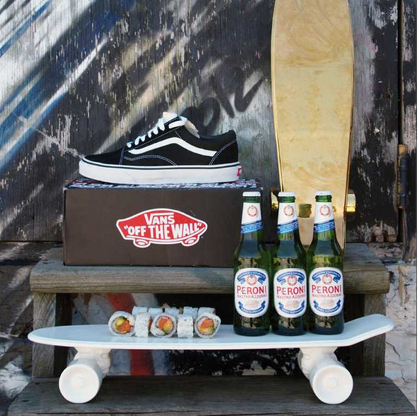 SELETTI Memorabilia Skatebord in Porcelain - 3 weeks delivery