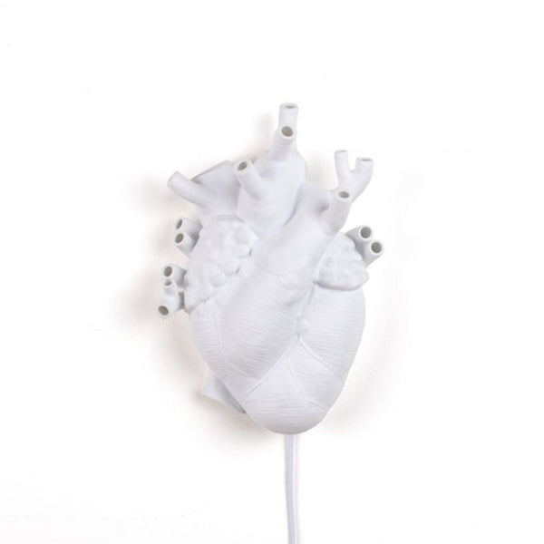 Seletti Porcelain Heart Lamp