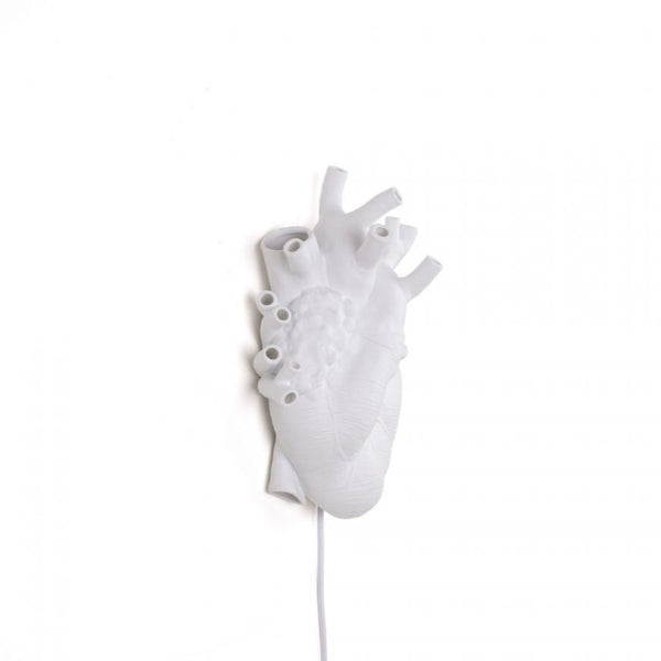 Seletti Porcelain Heart Lamp