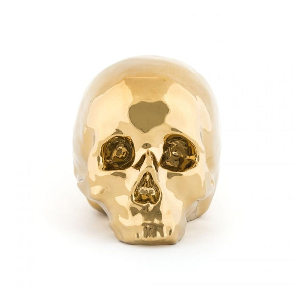 Seletti Memorabilia My Gold Skull