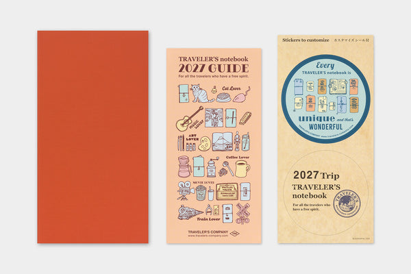 Traveler's Company Traveler's Notebook  2027 Monthly Diary