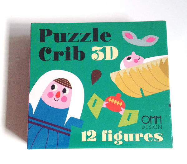 Crib 3D puzzle Krybbespil