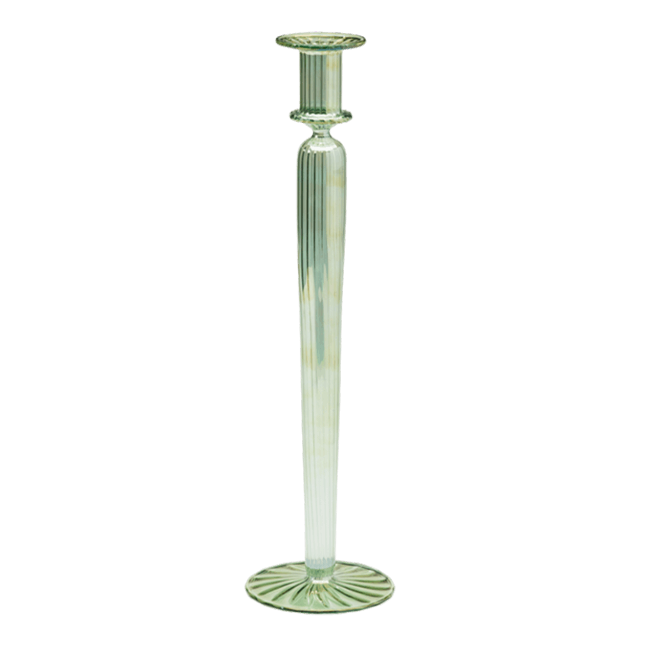 Glass Candle Holder Athena- Lysestage
