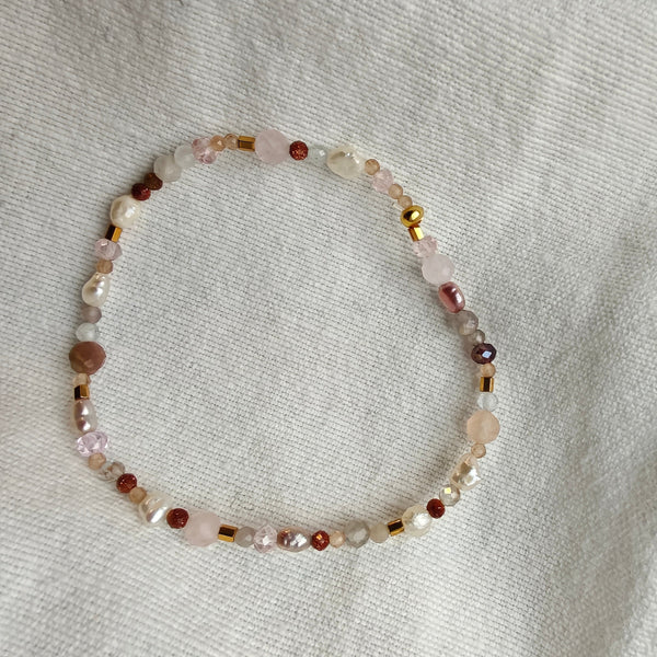 ByWestermanDesign Coral Reef Bracelet - Pink + White