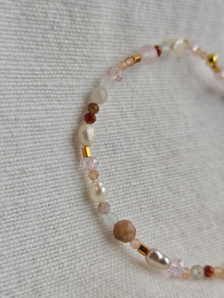 ByWestermanDesign Coral Reef Bracelet - Pink + White