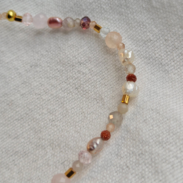 ByWestermanDesign Coral Reef Bracelet - Pink + White