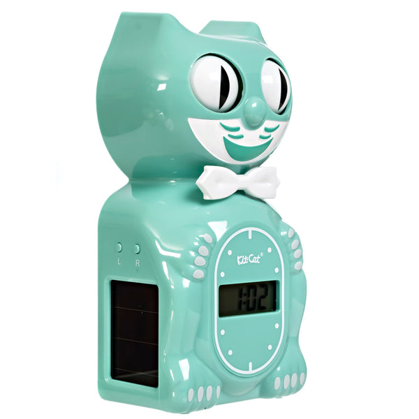 Solar Kit Cat Klock Digital Alarm Klock – Ocean Waves - Vækkeur
