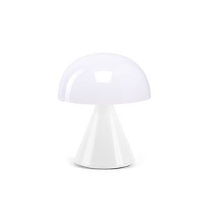 Lexon Mina M - Glossy White - Genopladelig LED Lampe