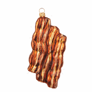 Bacon Christmas Ornament - Julepynt i Glas