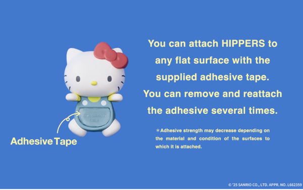 Hippers Hello Kitty and Friends - Max 2 pieces each customer for this series