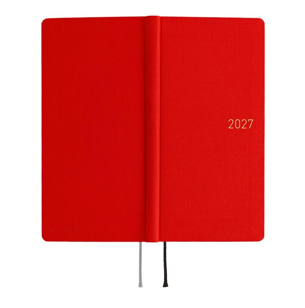 Hobonichi Techo 2027 Weeks Colors: Poppy Red