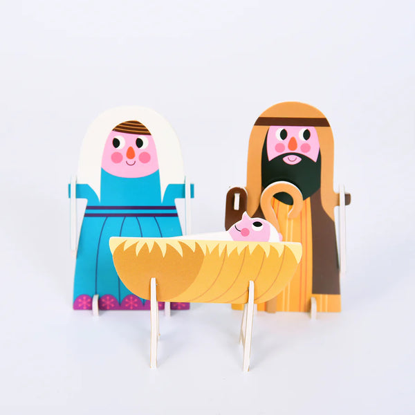 Crib 3D puzzle Krybbespil