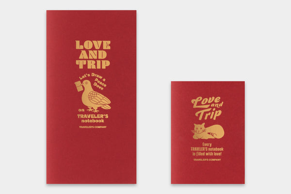 Traveler's Company Notebook Love and Trip Refill - Pre Order