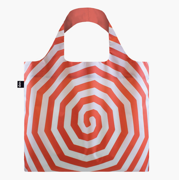 Loqi Reusable Recycled Bag - Spirals by Louise Bourgeois