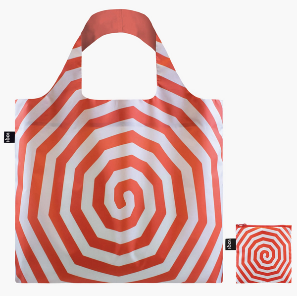 Loqi Reusable Recycled Bag - Spirals by Louise Bourgeois