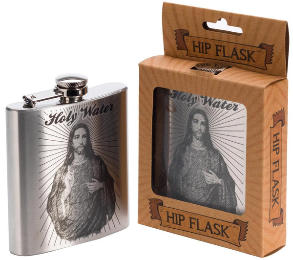 Holy Water Hip Flask Lommelærke