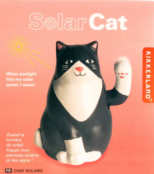 Kikkerland Solar Cat