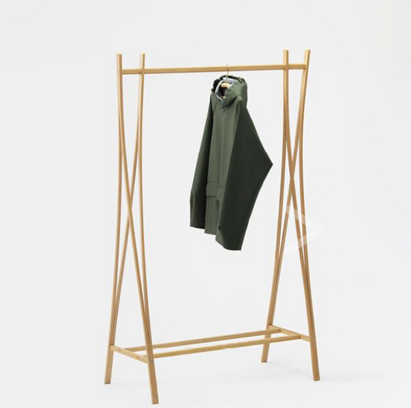 Japanese-Italian Clothes Rack -delivery natural -2-3 weeks, black in stock - Tøjstativ