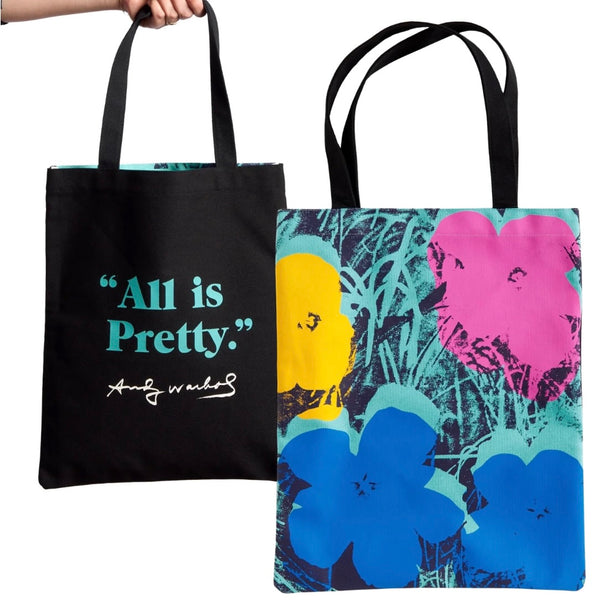 Warhol Flowers Volume 3 Canvas Tote Bag
