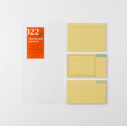 Traveler's Company Traveler's Notebook Refill 022 Sticky Notes