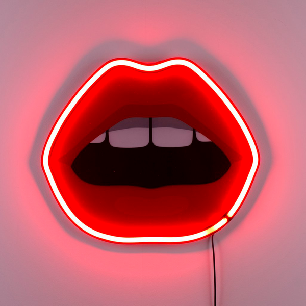 Seletti x Studio JOB - BLOW Mouth Neon Lamp