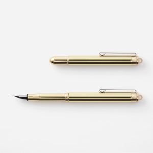 Traveler's Company Fountain Pen - Japansk Fyldepen i Messing