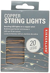 Kikkerland Mini LED Light String - Mini Lyskæde