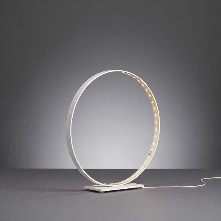 Le Deun Luminaires Circle Light Micro - White - Bordlampe Med Dioder