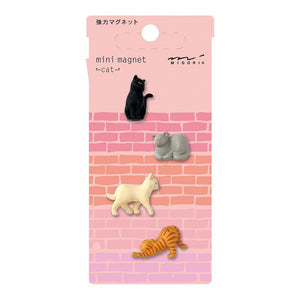 Midori Mini Magnet - Cat