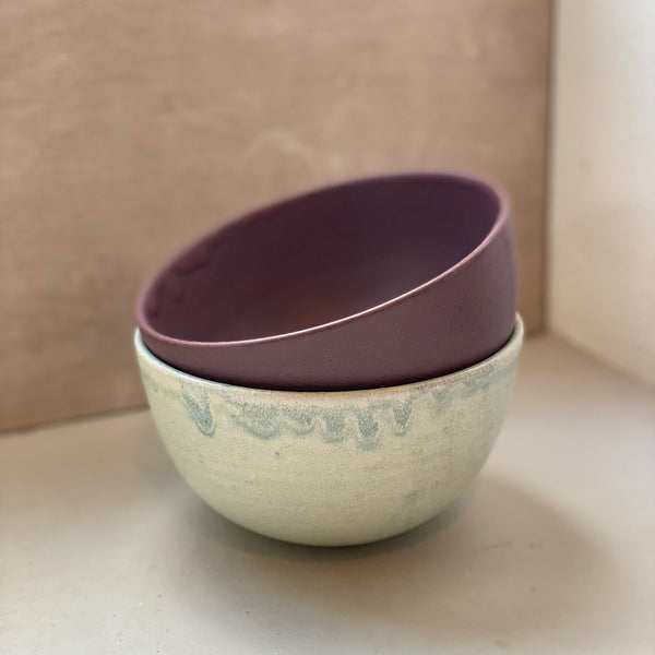 Julie Damhus ODA Handmade Bowl - Purple- Håndlavet Keramisk Skål