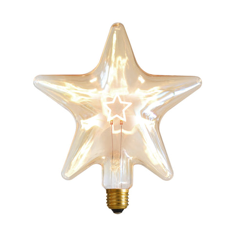 LED Star Bulb - LED Pære formet som en stjerne