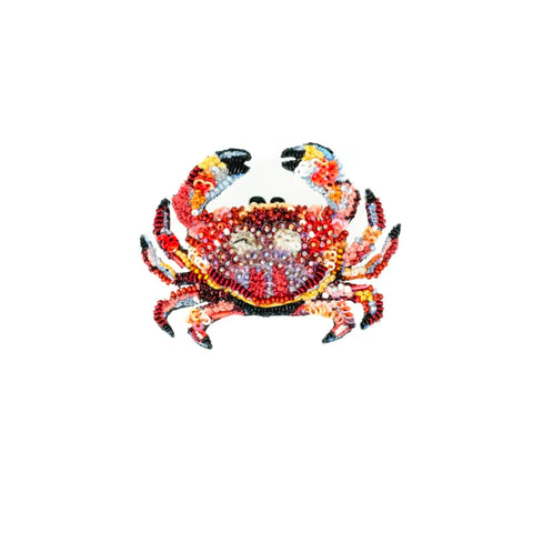 Trovelore Brooch - Orange Crab