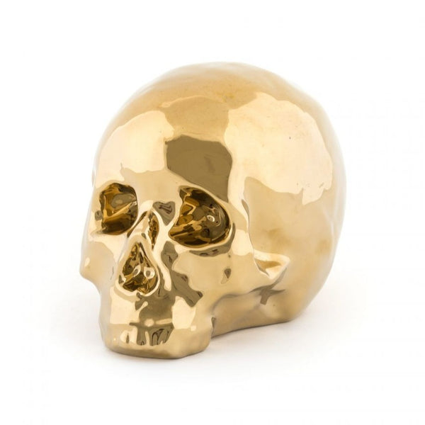 Seletti Memorabilia My Gold Skull