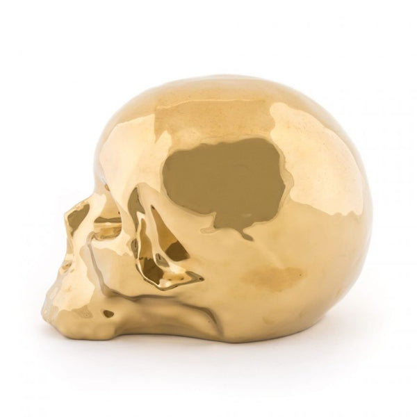 Seletti Memorabilia My Gold Skull