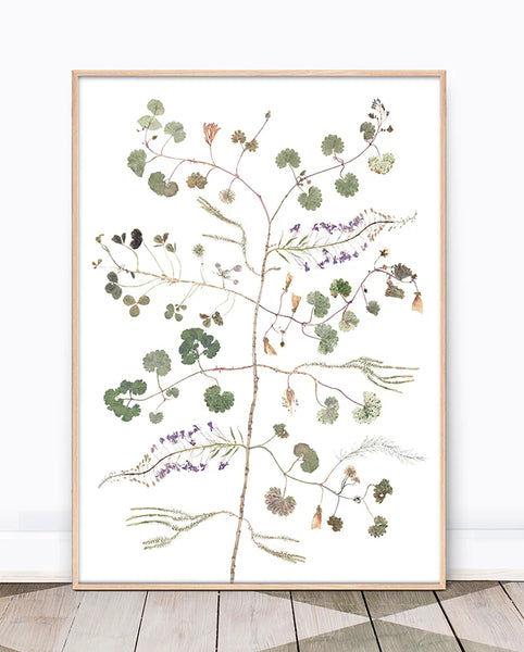 Lottas Trees - Autumn Print - Smukt Print af Lotta Ohlsson