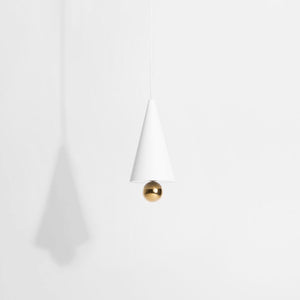 Petite Friture Cherry Lamp LED Small - White/Gold - Pendel