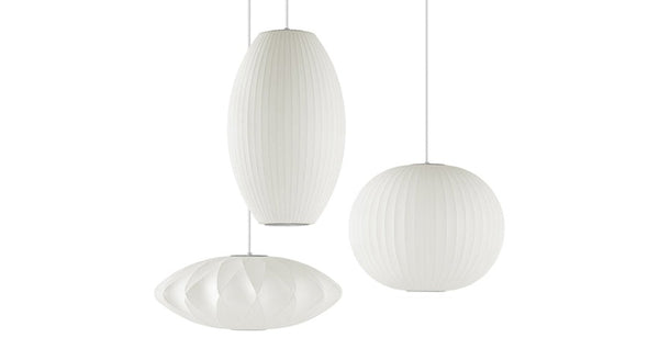 George Nelson Bubble Cigar Pendant Lamp