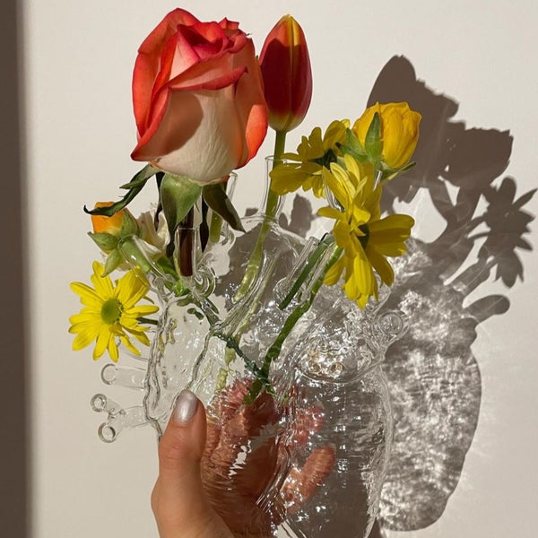 Seletti Love in The Bloom Vase - Clear
