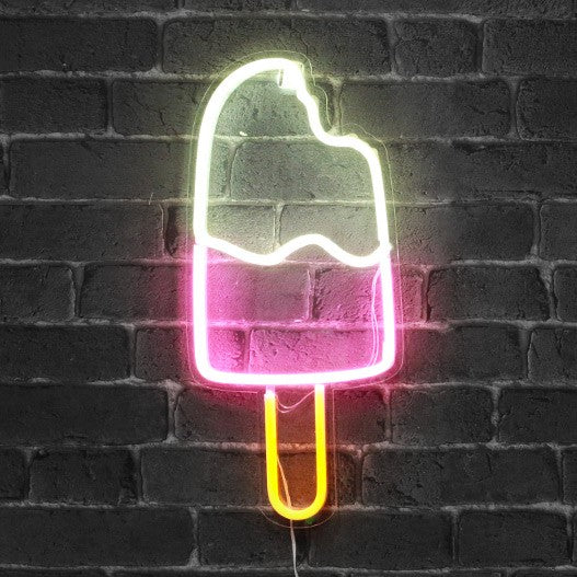 Neon Sign Popsicle - Ispind Neonlampe