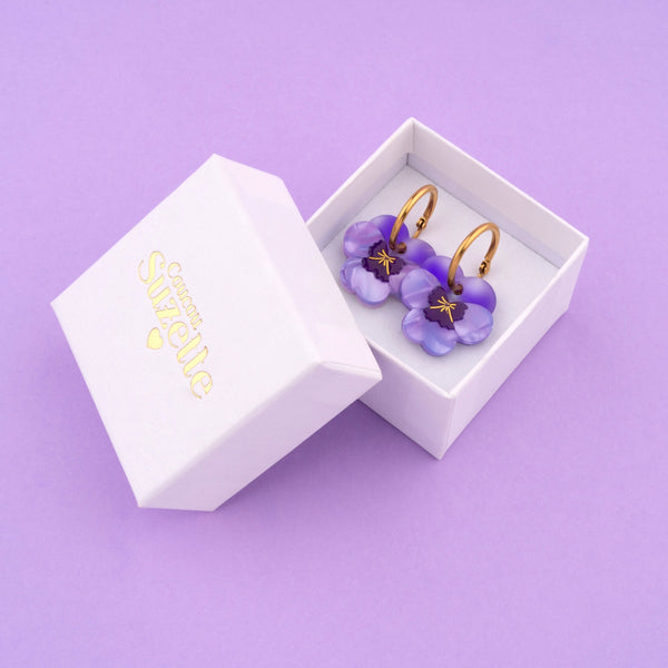 Coucou Suzette - Pansy Earrings