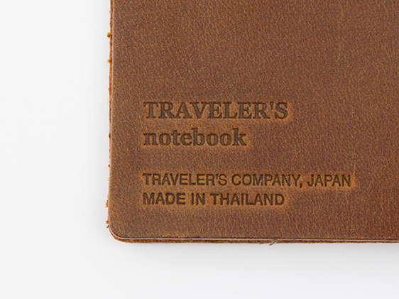 Traveler's Company Traveler's Notebook Brown Passport Size