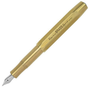 Kaweco BRASS Sport Fountain Pen (F)